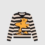Striped wool Woodstock sweater