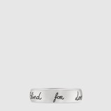 Blind for Love ring in silver