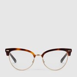 Cat eye glasses