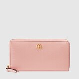 Leather zip around wallet