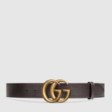 Gürtel aus Leder mit GG Schnalle