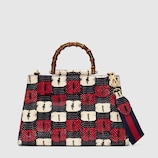 Gucci Nymphaea snakeskin top handle bag