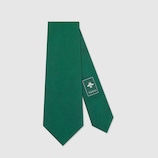 Kingsnake underknot silk tie