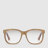 Gafas de sol con montura cuadrada