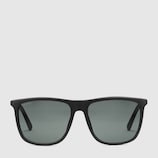 Rectangular-frame optyl sunglasses with Web