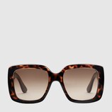 Square-frame optyl sunglasses