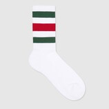 Stretch cotton socks with Web