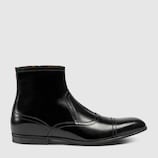 Stiefelette aus Leder