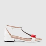 Children's patent leather sandal