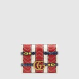 GG Marmont Trompe l'oeil card case