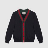 Children's cotton cardigan with Web
