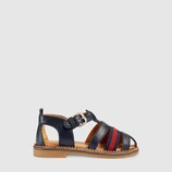Toddler leather sandal with Web