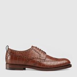 Crocodile lace-up