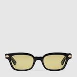 Sonnenbrille mit rechteckigem Rahmen aus Azetat