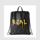 Sac à dos avec cordon coulissant GucciGhost