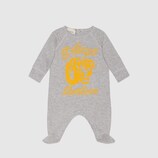 Pijama de Bebé de Algodón con Estampado de Tigre