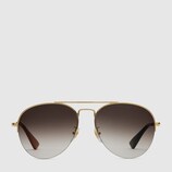 Pilotensonnenbrille aus Metall