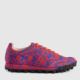 Geometric skulls print sneaker
