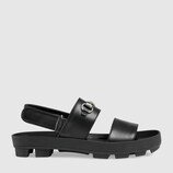 Leather Horsebit sandal