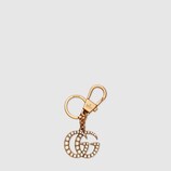 Double G with pearls key ring