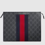 GG Supreme Web cosmetic case