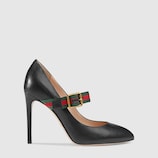 Sylvie leather pump