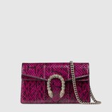 Dionysus snakeskin super mini bag