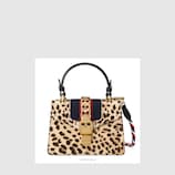 Sylvie leopard print mini bag