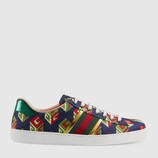 Ace Sneaker mit GG Wallpaper-Print
