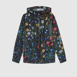 New Flora print nylon jacket