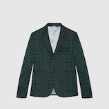 Chaqueta de Jacquard con Horsebit