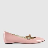 gucci ballet flats with bee