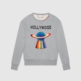 Pullover aus Baumwolle mit Planet