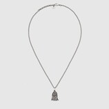 GucciGhost necklace with diamonds