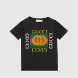〔チルドレンズ〕Gucci プリント コットン Tシャツ