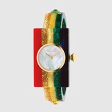 Plexiglas watch with rainbow, 24x40mm