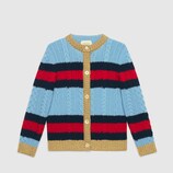 Children's wool cardigan with Web