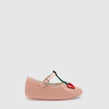 Baby patent heart bee ballet flat