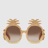 Sonnenbrille aus Metall