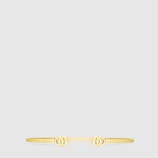 Double G yellow gold cuff