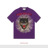 Panther with rays cotton t-shirt
