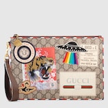 Gucci Courrier GG Supreme pouch