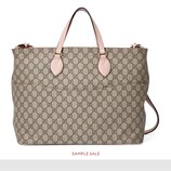 Borsa per accessori da bebé in morbido tessuto GG Supreme