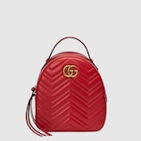 Mochila GG Marmont de Piel Acolchada