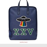 Children's canvas backpack with UFO