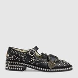 Queercore brogue shoe with crystals