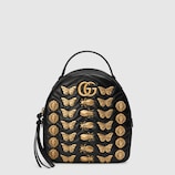 GG Marmont animal studs leather backpack