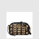 GG Marmont animals studs shoulder bag