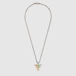 Collier tête de taureau Anger Forest