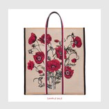 Poppy canvas tote